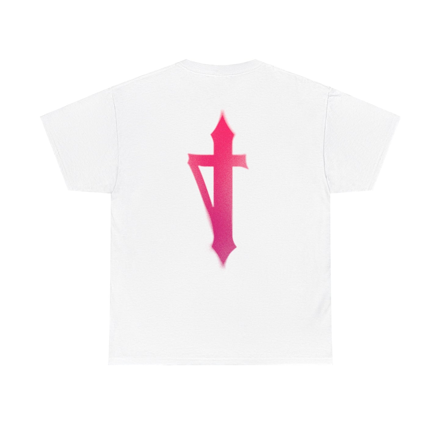 "4GIVEN" LOGO TEE (RASPBERRY)