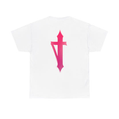 "4GIVEN" LOGO TEE (RASPBERRY)